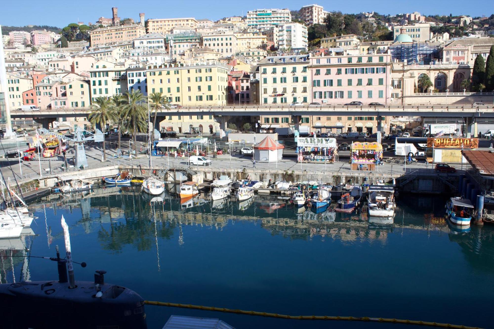 Ferienwohnung H2Ome - Il Cembalo Vista Baia E Citta, Balcone O Terrazzo, Parcheggio Su Richiesta Genua Exterior foto