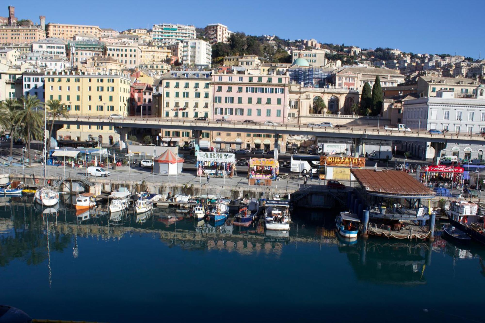 Ferienwohnung H2Ome - Il Cembalo Vista Baia E Citta, Balcone O Terrazzo, Parcheggio Su Richiesta Genua Exterior foto